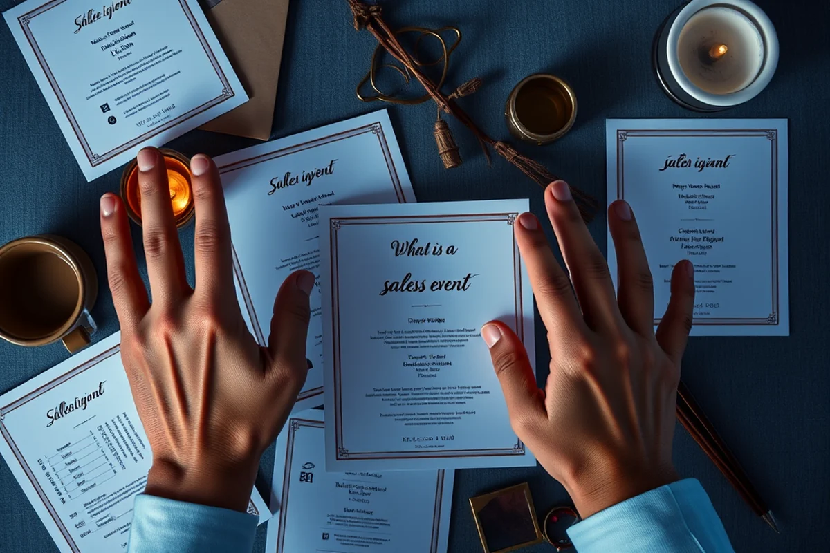 what is a sales event — What Is A Sales Event (the finished result)
